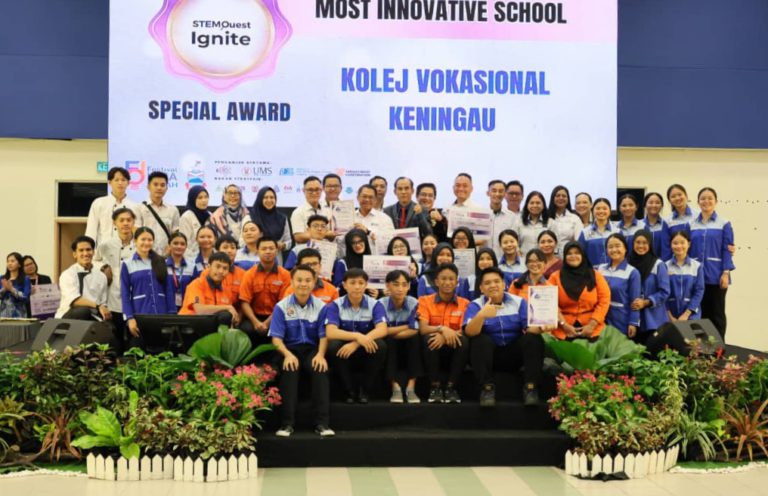 Sabah Festival of Ideas 2025: KV Keningau menyerlah, raih anugerah Khas Sekolah Paling Inovatif