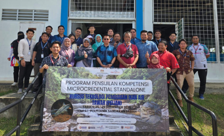 PSS pacu bakat baharu akuakultur melalui Program Micro Credential