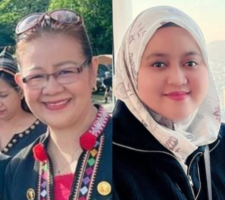 Dari kiri Faridah dan Hirma.