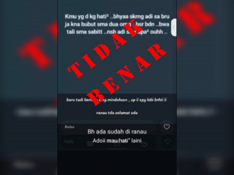 Penularan berita ancaman keselamatan di Ranau dalam siasatan