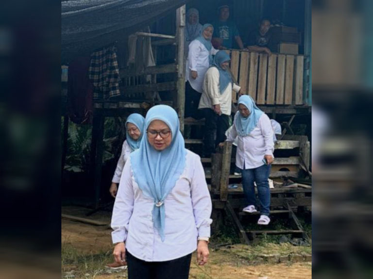 Anna Bell turun padang santuni masyarakat di Sungai Sibuga