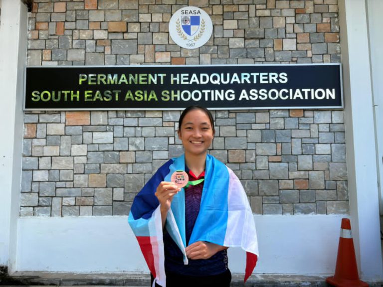 Briana raih gangsa walau beraksi dengan senjata pinjam