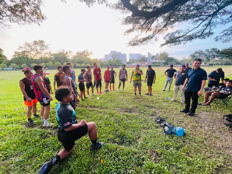 Gagasan Rakyat Tanjung Aru sokong Pasukan Ragbi Sharks hadapi SAGA 2025