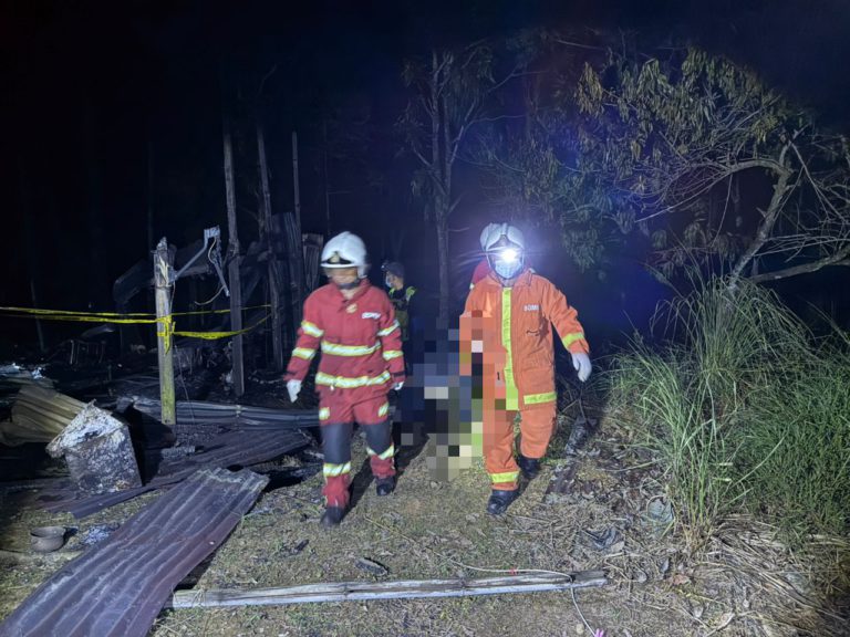 Warga emas ditemui rentung dalam kebakaran di Kota Belud