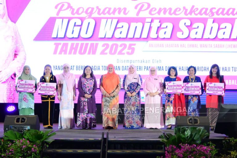 Sabah salur RM1.5 juta kepada NGO laksana program pembangunan wanita