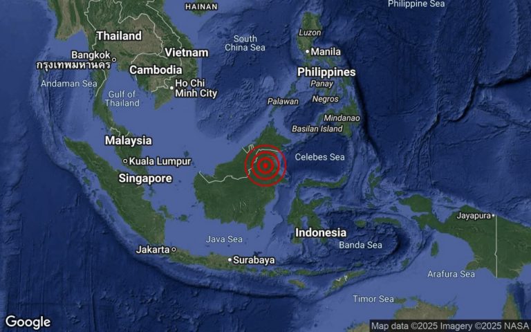 Gempa bumi lemah landa Tarakan, gegaran dirasai di selatan Sabah