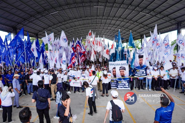PRU DU 17: Membakut 10 penjuru, Bongawan 9 – Hari Penamaan Calon meriah