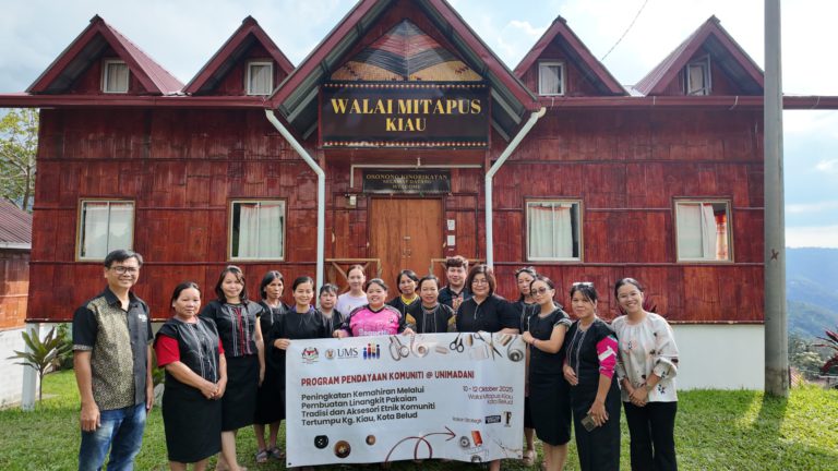 Program pembuatan linangkit perkasa komuniti Kiau, pelihara warisan budaya