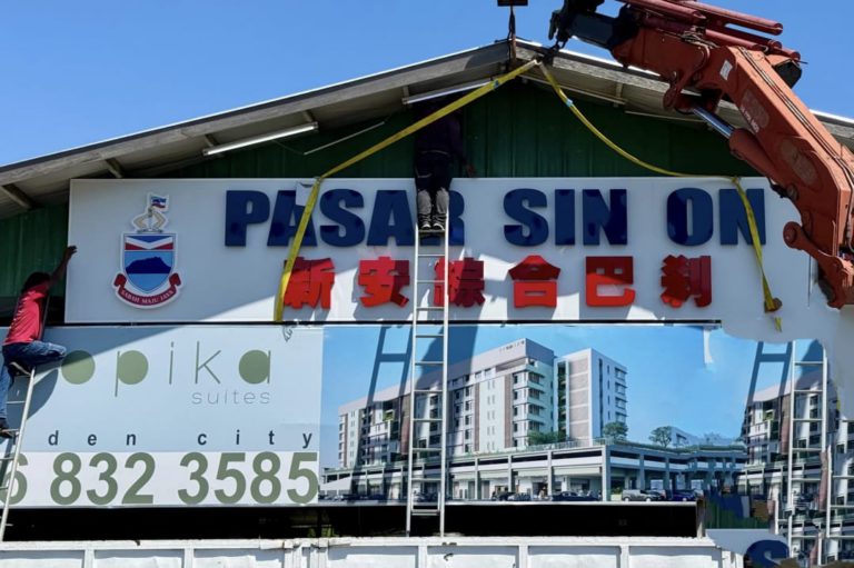 Pasar Sin On berwajah baharu, projek naik taraf bumbung siap bawa keselesaan