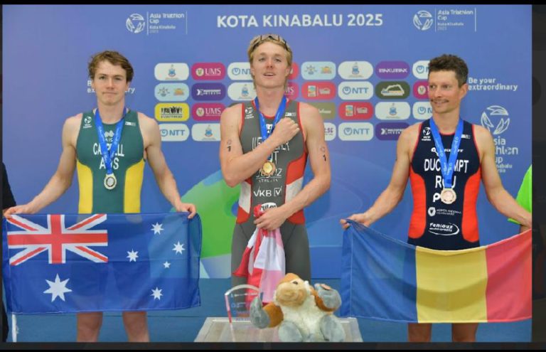 Atlet Austria, Turki rangkul kejuaraan Asia Triathlon Cup Kota Kinabalu 2025