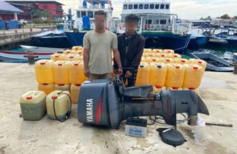 Dua warga asing cuba seludup minyak subsidi ditahan