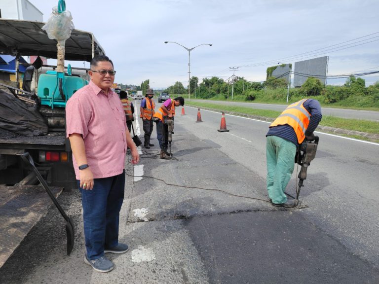 GRS konsisten melaksanakan kerja pembaikan jalan
