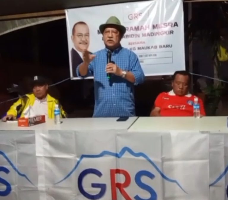 Abidin seru rakyat DUN Paginatan beri sokongan dan undi calon GRS