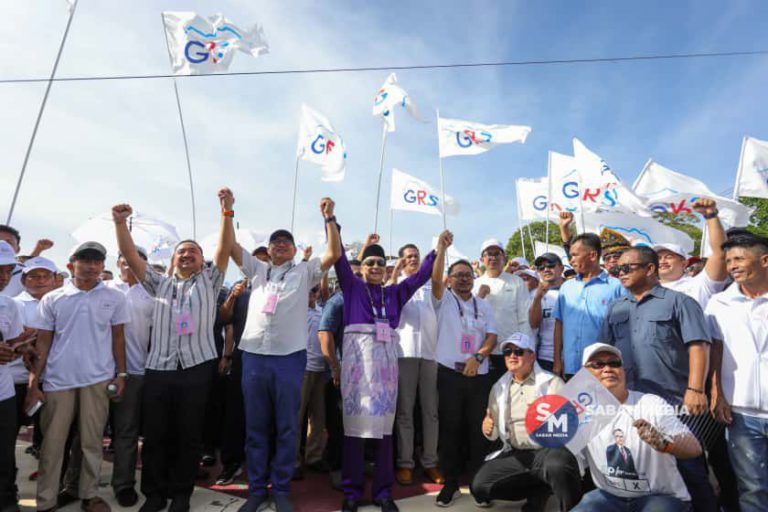 Keadaan terkawal, penyokong GRS paling ramai iring calon ke pusat penamaan Tuaran