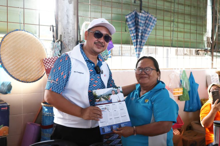 Tamu rabu Tamparuli meriah, calon PRU Sabah edar risalah