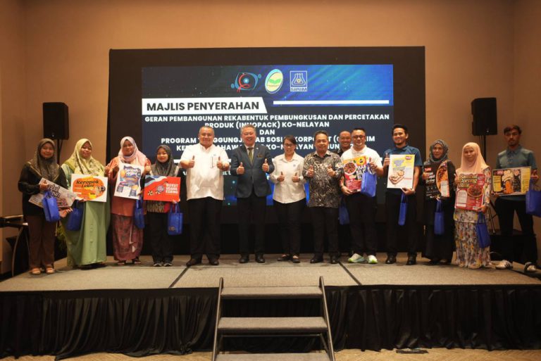 Ko-Nelayan, SIRIM bantu usahawan Sabah tingkatkan penjenamaan dan pembungkusan produk