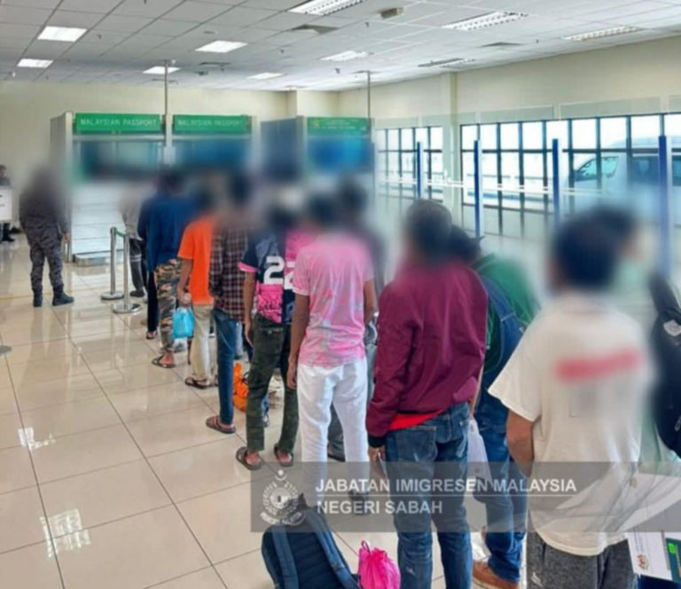 94 PATI Indonesia dihantar pulang melalui Tawau