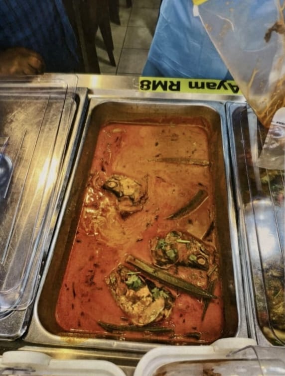 Kari kepala ikan tercemar: Penjaga restoran didenda RM5,500