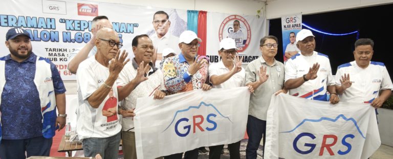 Kemasukan ahli parti baharu tunjuk keyakinan rakyat terhadap GRS di DUN Apas