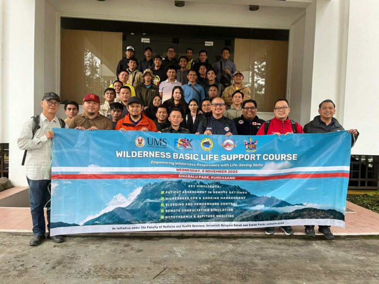 Latihan perubatan rimba perkasa keupayaan penyelamat Gunung Kinabalu