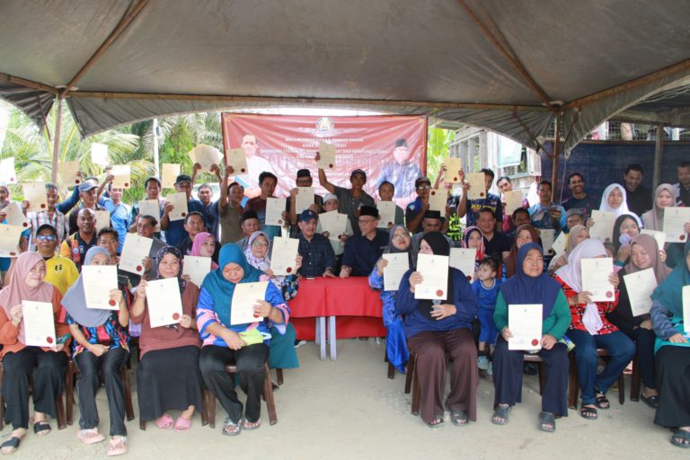 Kerajaan GRS selesaikan isu tanah penduduk Kampung Litang