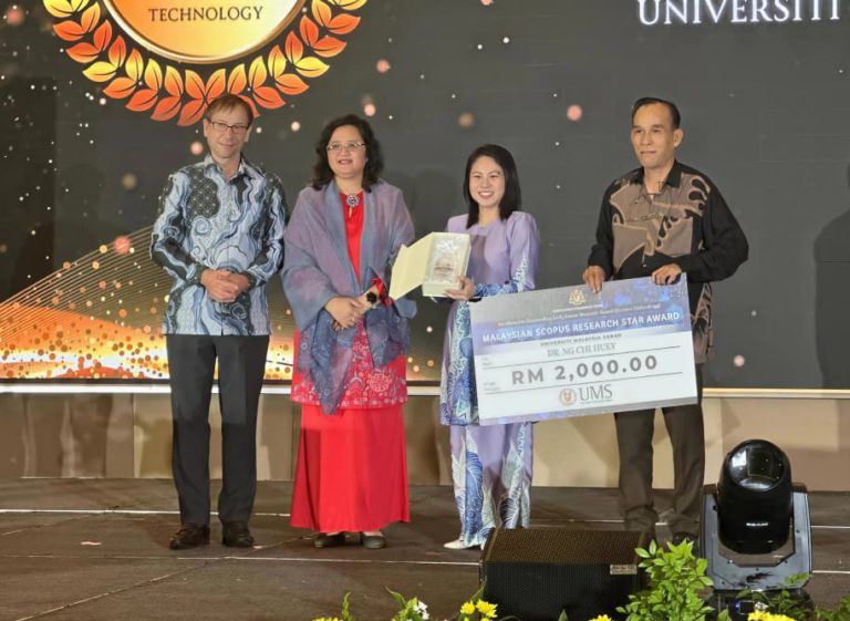 Penyelidik muda UMS menang anugerah Kebangsaan Sains&Teknologi