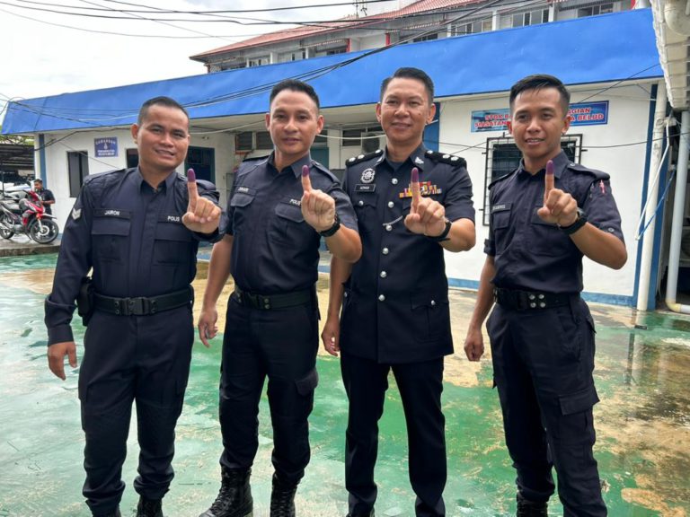 PRU Sabah : Proses pengundian awal di IPD Kota Belud berjalan lancar