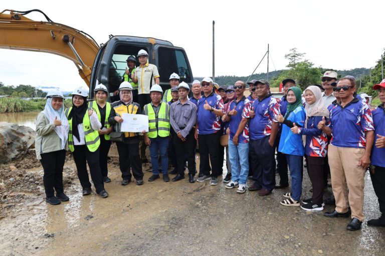 Pembaikan cerun Jalan Binunuk tingkat keselamatan penduduk