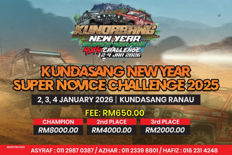 Halangan baharu lebih mencabar warnai Kundasang New Year Super Novice Challenge 2026