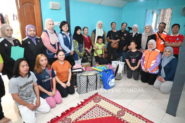 MUTIARA GRS santuni keluarga mangsa kemalangan Tamparuli–Ranau