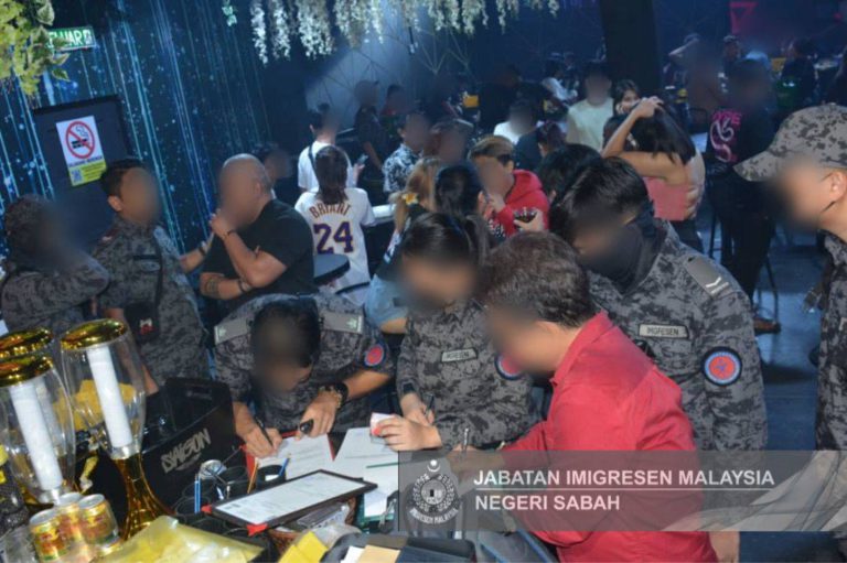 JIM Sabah Perhebat Operasi, Tahan Lapan PATI Dalam Ops Gegar Sekitar Kota Kinabalu