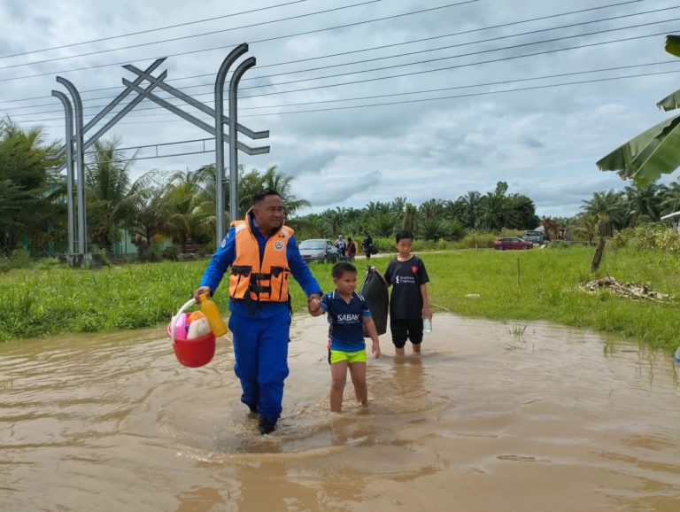 Mangsa banjir di Sabah catat penurunan