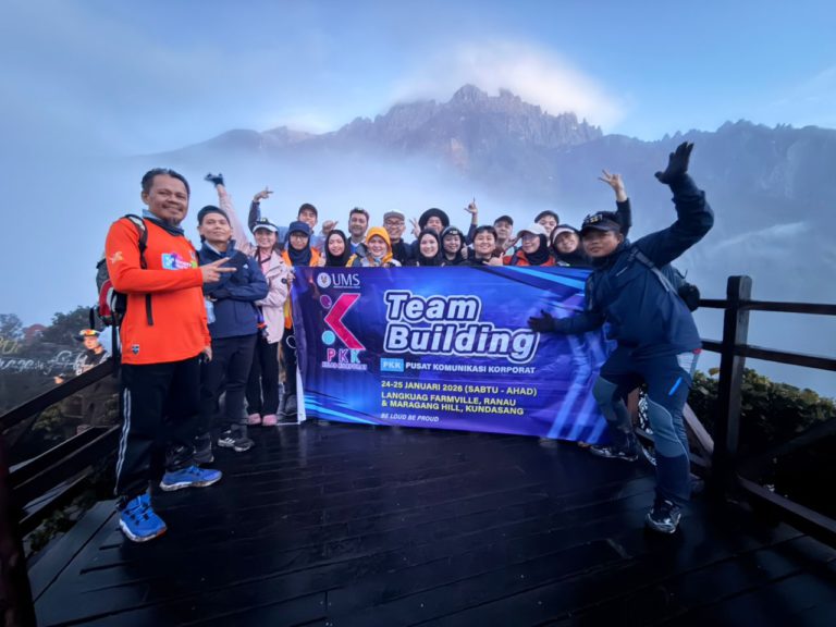 Pusat Komunikasi Korporat UMS tawan Bukit Maragang