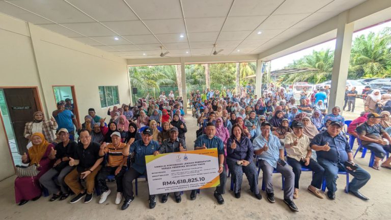 LKTNS salur RM4.62 juta lebihan pendapatan kepada peneroka wilayah timur