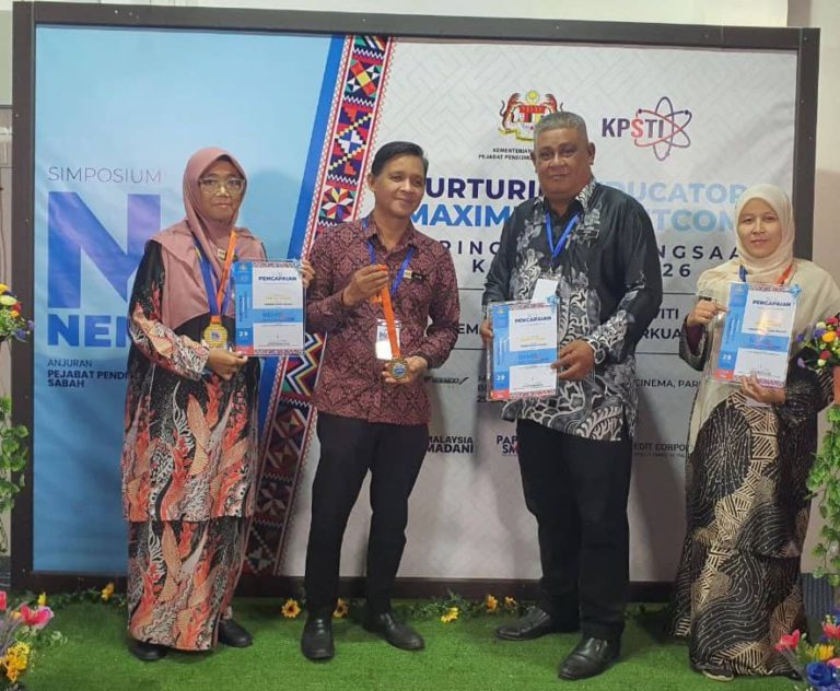 SK Kimanis rangkul 3 emas NEMO peringkat kebangsaan