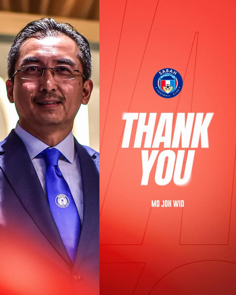 Sabah FC rakam penghargaan kepada Joh Wid