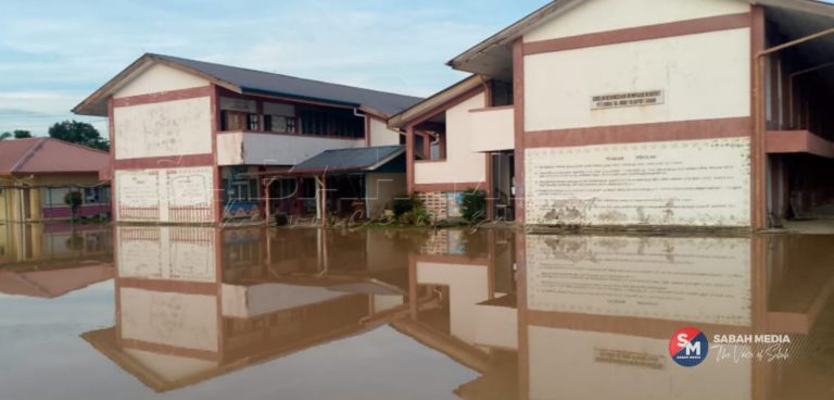Sembilan sekolah di Beaufort ditutup akibat banjir