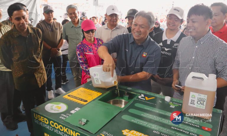 DBKK perkenal RVM, mudahkan orang ramai lupus minyak masak terpakai