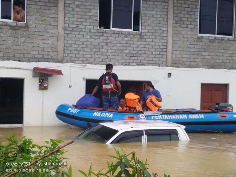 1,070 penduduk dipindahkan ke 10 PPS di Kota Marudu dan Pitas