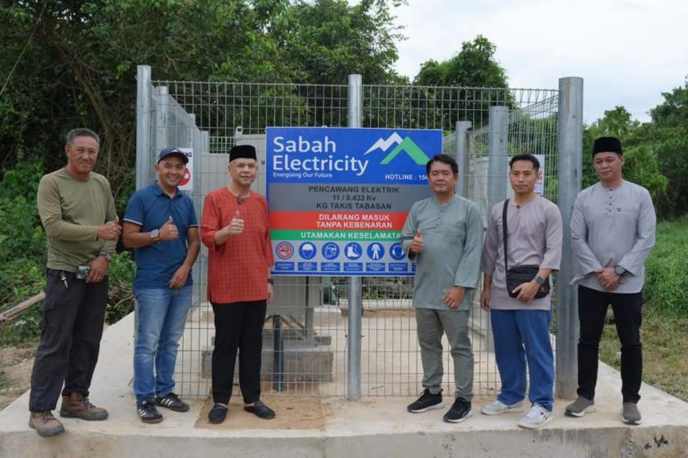 Pencawang elektrik baharu di Kg Takis dijangka beroperasi sepenuhnya April ini