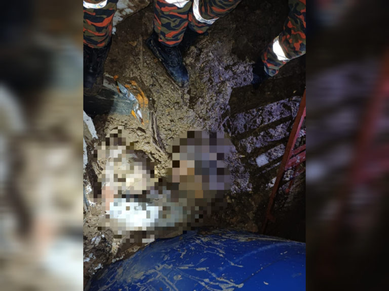 Warga emas maut tertimbus tanah runtuh ketika cuba hidupkan genset