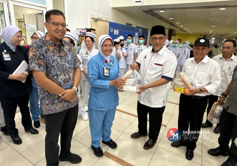Agihan 500 pek juadah berbuka puasa hargai frontliner Hospital Queen Elizabeth