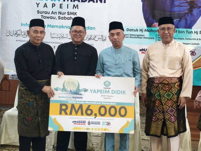 300 pelajar, golongan B40 dan anak yatim terima manfaat Ramadan MADANI YAPEIM 2026