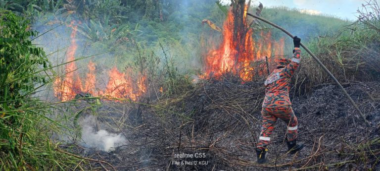 207 kes kebakaran terbuka direkodkan di Sabah sejak Januari