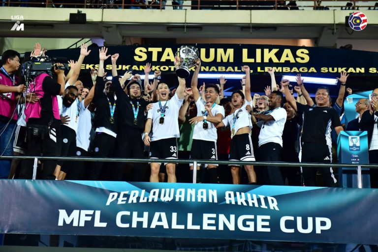 Sabah FC cipta sejarah, juara Piala Cabaran