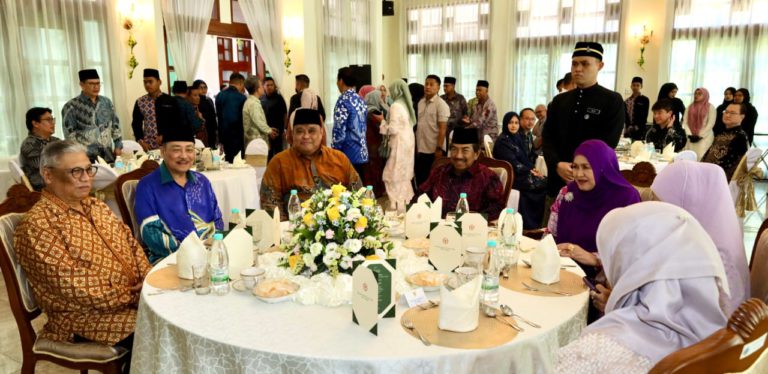 Tun Musa, Hajiji hadir majlis silaturahim hari raya Konsulat Jenderal Republik Indonesia