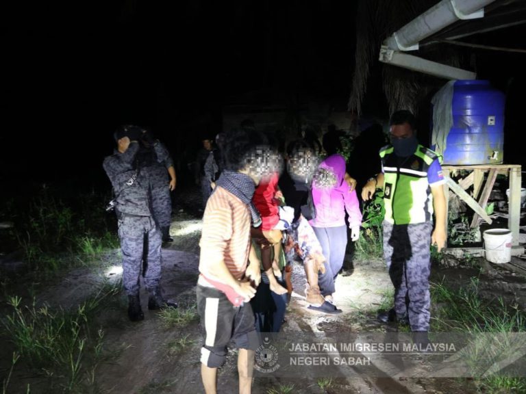 19 PATI ditahan dalam operasi di Sipitang