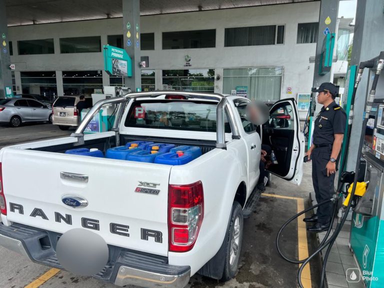 Ops Tiris 4.0: Dua lelaki ditahan, 120 liter diesel bersubsidi dirampas