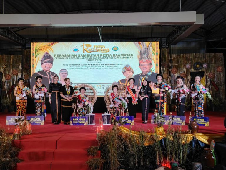 Sahira dinobat sebagai Unduk Ngadau Kaamatan Nabawan