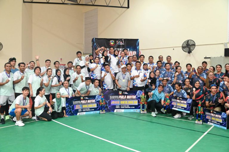 EDU SABAH juara kejohanan badminton Piala Mayor kali ke-5